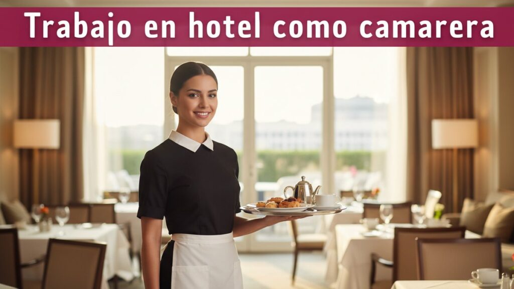 Trabajo en hotel como camarera